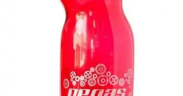 Livrare rapidă Bidon Pegas Curbat Rosu transparent 750ml